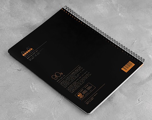 Блокнот Rhodia Meeting Book A4 чорний