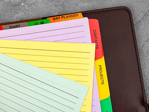 Органайзер inTempo Basic на 2025 рік А5 чорний