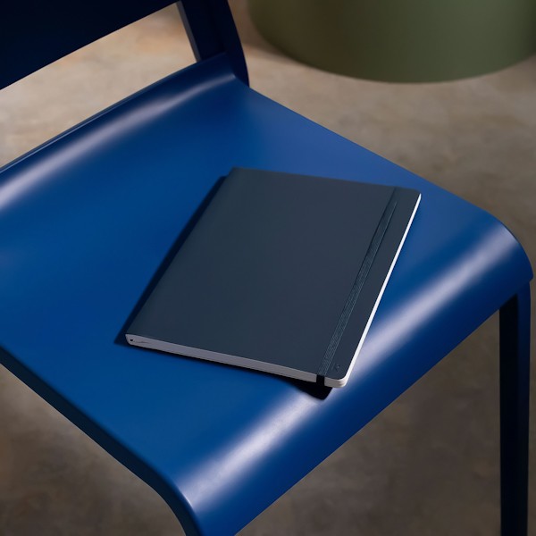 Блокнот Karst PRO B5 19 х 25 см в лінію ультрамарин м'який