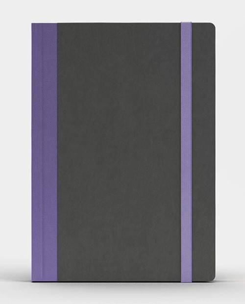 Блокнот Like U PRO В5 в лінію Сірий з фіолетовим 