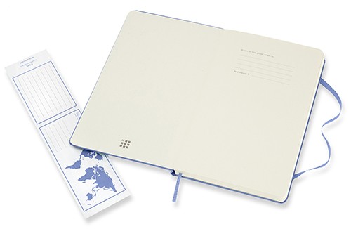 Блокнот Moleskine Classic середній 13 x 21 см в лінію блакитна гортензія