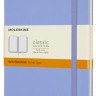 Блокнот Moleskine Classic середній 13 x 21 см в лінію блакитна гортензія