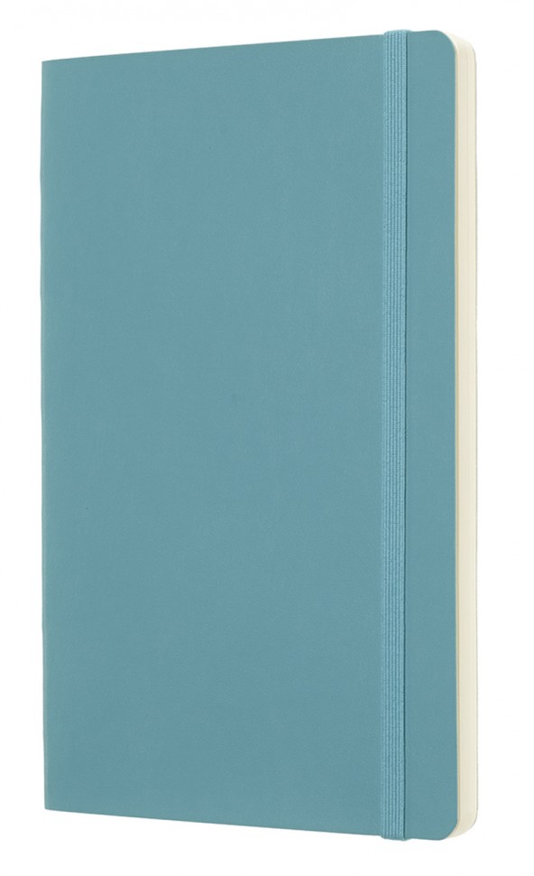 Блокнот Moleskine Classic середній 13 x 21 см нелінований океанський синій м'який