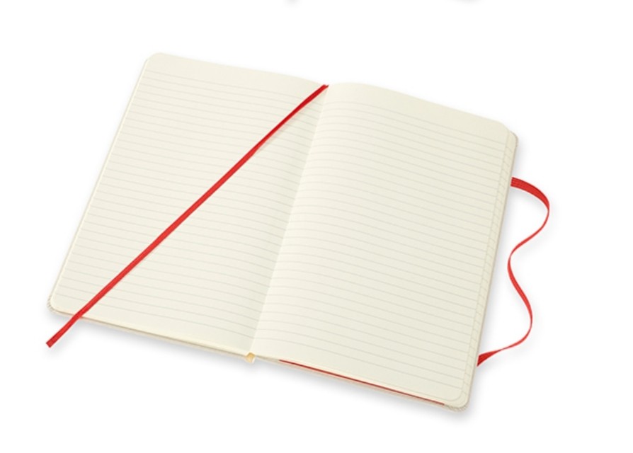 Блокнот Moleskine Wizard of Oz Поле маків середній 13 х 21 см в лінію червоний 