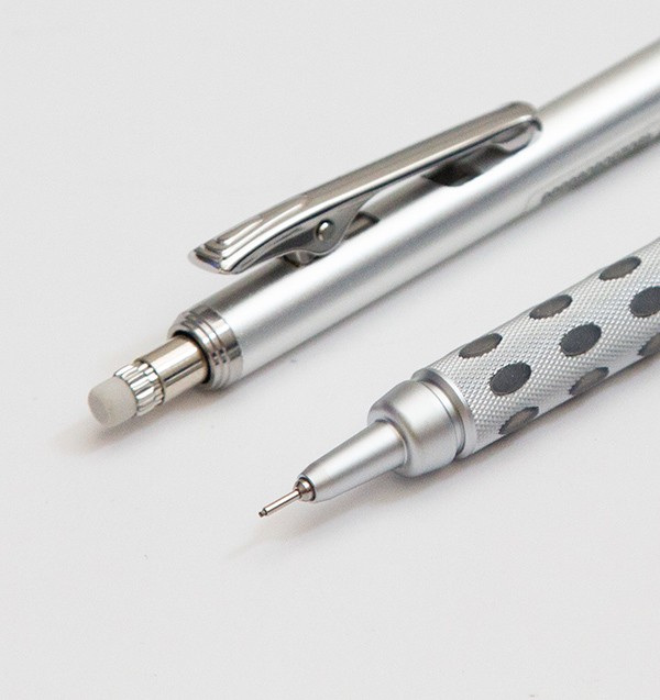 Механічний олівець Pentel GraphGear 1000 0,3 мм металевий