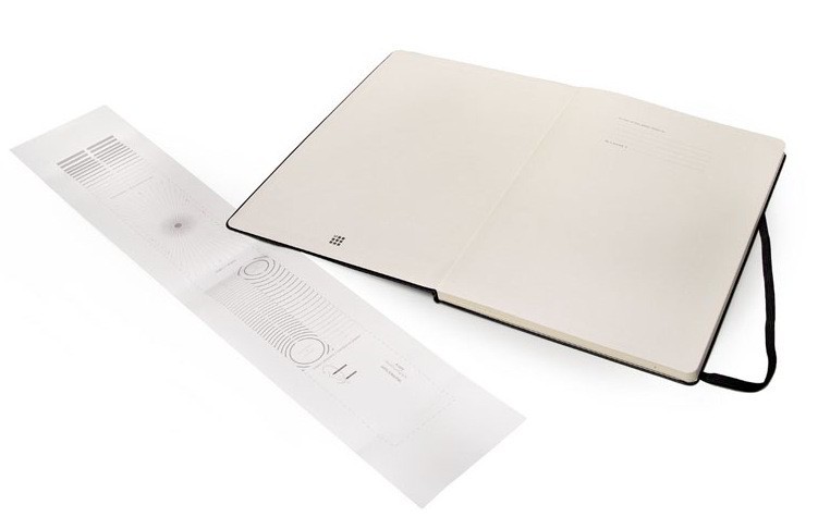 Скетчбук Moleskine Art середній 13 х 21 см нелінований чорний 