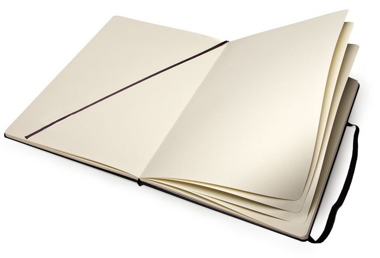 Скетчбук Moleskine Art середній 13 х 21 см нелінований чорний 