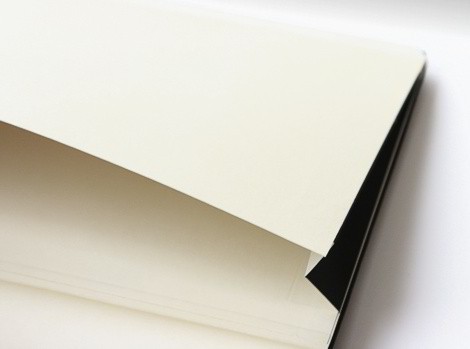 Скетчбук Moleskine Art середній 13 х 21 см нелінований чорний 