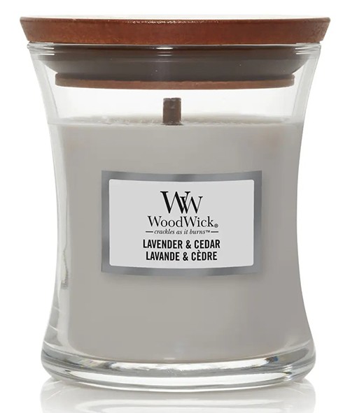 Ароматична свіча WoodWick Mini Lavender & Cedar 85 г