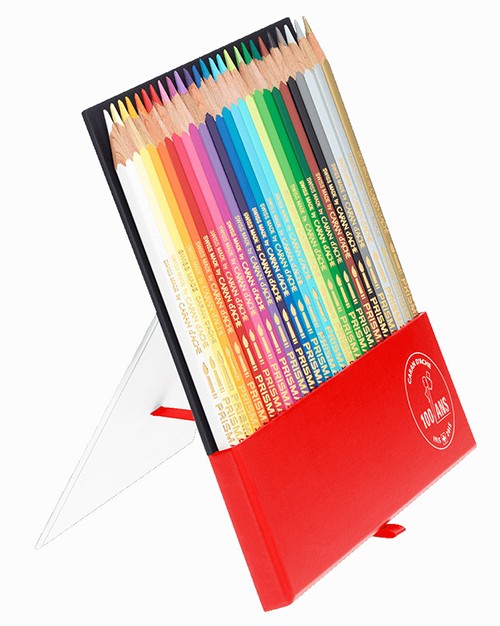 Набір акварельних олівців Caran d'Ache Prismalo 100 років 25 штук