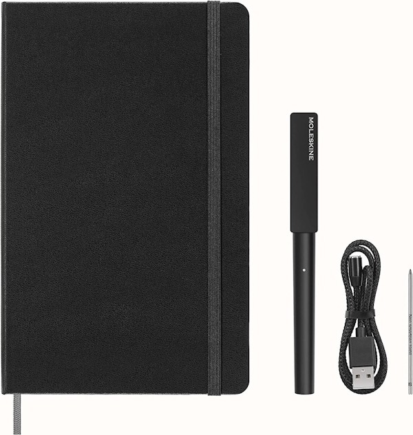 Набір Moleskine Smart Writing Set (Smart Pen + Smart Notebook чорний в лінію)