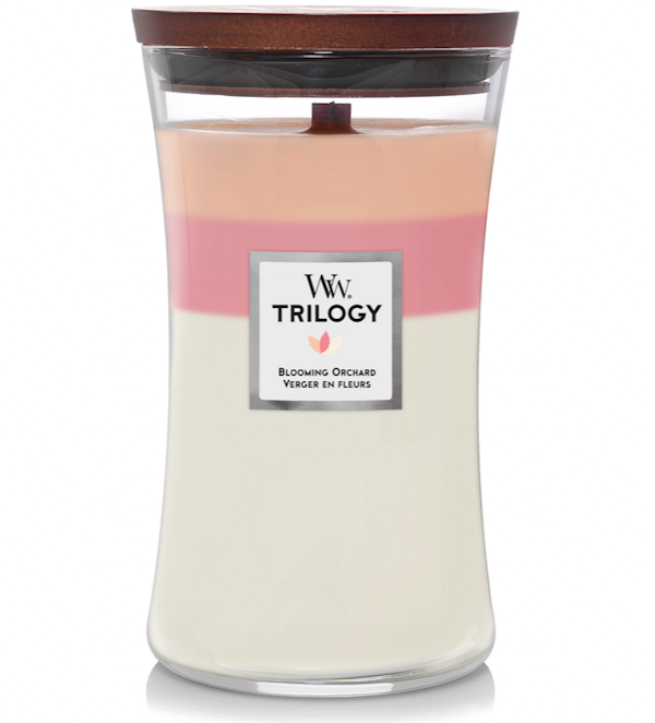 Ароматична свіча WoodWick Large Trilogy Blooming Orchard 609 г
