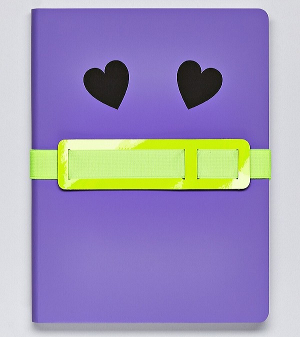 Резинка на блокнот Nuuna Anti-Handbang L жовтий неон