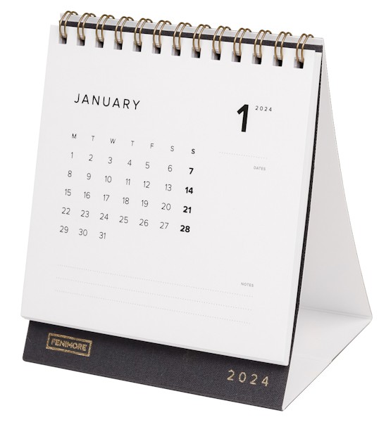 Настільний календар Fenimore Desk Calendar на 2024 рік