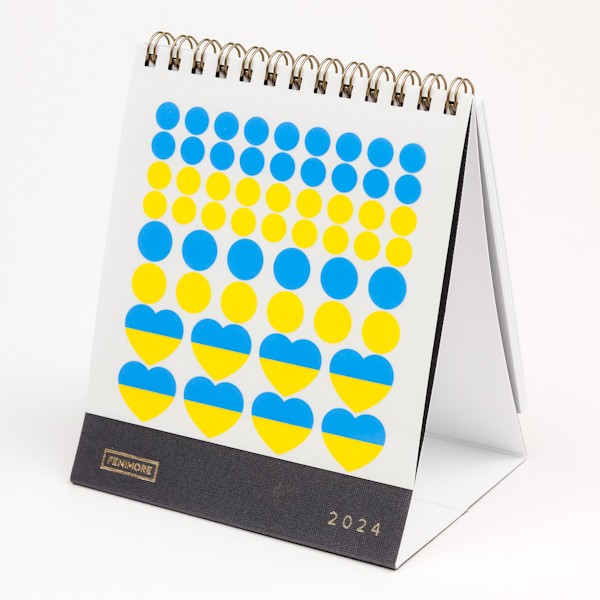 Настільний календар Fenimore Desk Calendar на 2024 рік