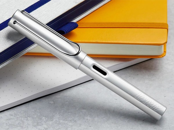 Чорнильна ручка Lamy Al-Star Silver срібляста перо F (тонке)