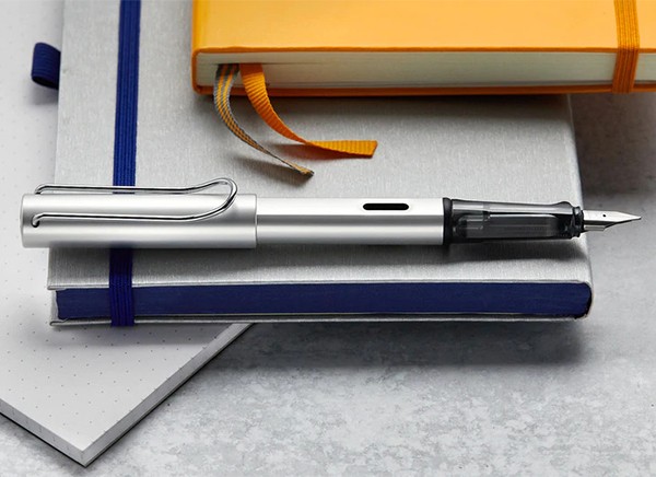 Чорнильна ручка Lamy Al-Star Silver срібляста перо F (тонке)
