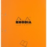 Блокнот Rhodia Side А4 лінування seye з отворами для швидкозшивача помаранчевий