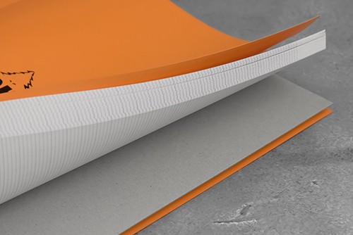 Блокнот Rhodia Side А4 лінування seye з отворами для швидкозшивача помаранчевий