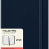 Щоденник Moleskine на 2026 рік середній 13 х 21 см сапфір