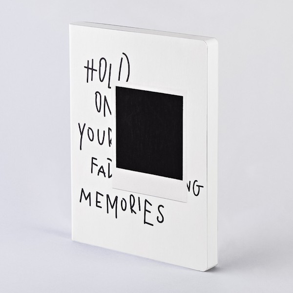 Блокнот Nuuna Graphic Thermo Fading Memories 16,5 х 22 см в крапку