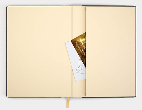 Блокнот Like U PRO В5 в лінію Чорний з жовтим