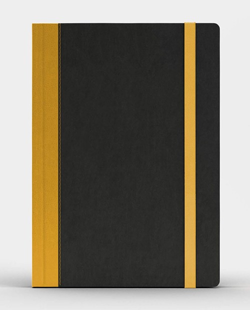 Блокнот Like U PRO В5 в лінію Чорний з жовтим