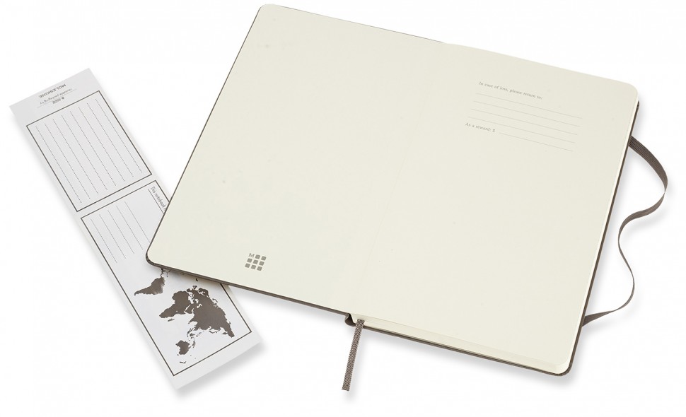 Блокнот Moleskine Classic середній 13 x 21 см нелінований коричневий