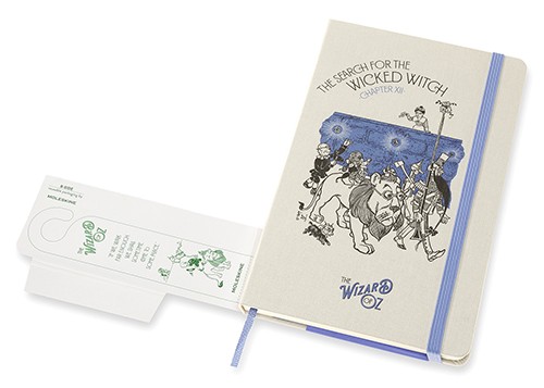 Блокнот Moleskine Wizard of Oz Відьма середній 13 х 21 см нелінований фіолетовий 