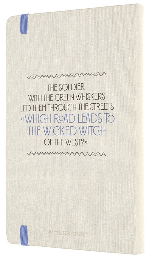Блокнот Moleskine Wizard of Oz Відьма середній 13 х 21 см нелінований фіолетовий 
