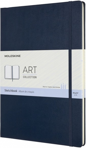 Скетчбук Moleskine Art А4 21 х 30 см нелінований сапфір