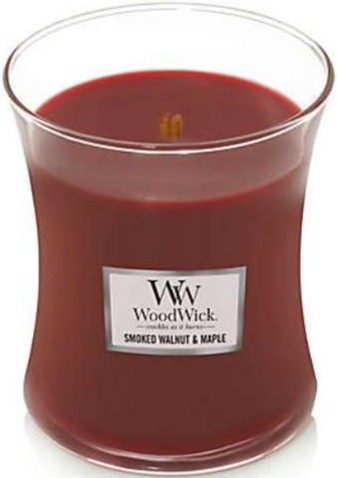 Ароматична свіча WoodWick Mini Smoked Walnut & Maple 85 г