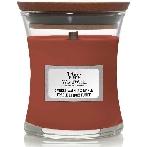 Ароматична свіча WoodWick Mini Smoked Walnut & Maple 85 г