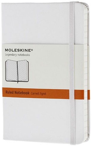 Блокнот Moleskine Classic кишеньковий 9 х 14 см в лінію білий