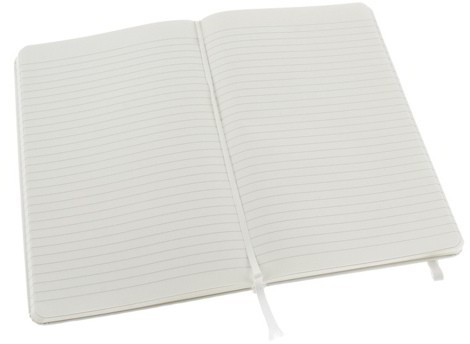 Блокнот Moleskine Classic кишеньковий 9 х 14 см в лінію білий