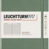 Блокнот Leuchtturm1917 Smooth Colours 14,5 х 21 см в лінію оливковий