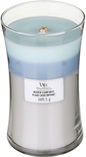 Ароматична свіча WoodWick Large Trilogy Woven Comforts 609 г