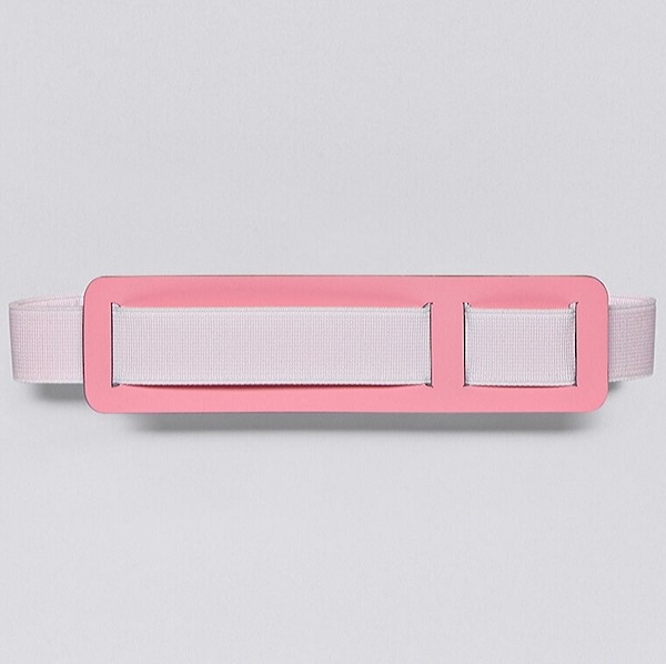 Резинка на блокнот Nuuna Anti-Handbang L Light рожева жувальна гумка