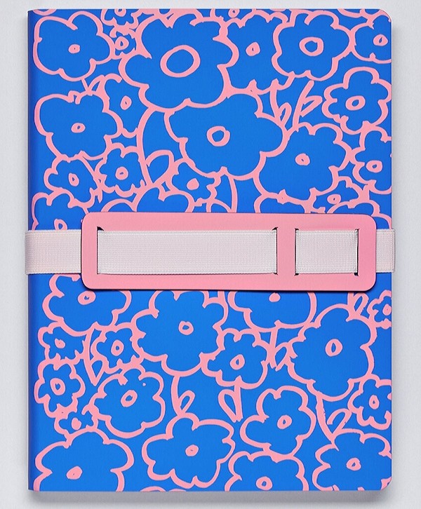 Резинка на блокнот Nuuna Anti-Handbang L Light рожева жувальна гумка