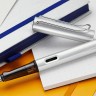 Чорнильна ручка Lamy Al-Star Silver срібляста перо M (середнє)