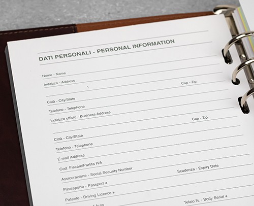 Органайзер inTempo Basic на 2025 рік А5 помаранчевий