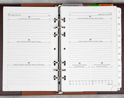 Органайзер inTempo Basic на 2025 рік А5 помаранчевий