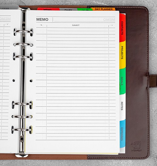 Органайзер inTempo Basic на 2025 рік А5 помаранчевий