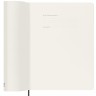 Щотижневик Moleskine 2025-2026 на 18 місяців великий 19 х 25 см чорний м'який
