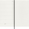 Щотижневик Moleskine 2025-2026 на 18 місяців великий 19 х 25 см чорний м'який