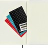 Щотижневик Moleskine 2025-2026 на 18 місяців великий 19 х 25 см чорний м'який