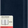 Щоденник Moleskine на 2026 рік середній 13 х 21 см сапфір м'який