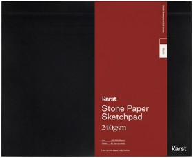 Скетчбук Karst Sketchpad A4 29,7 х 21 см чорний