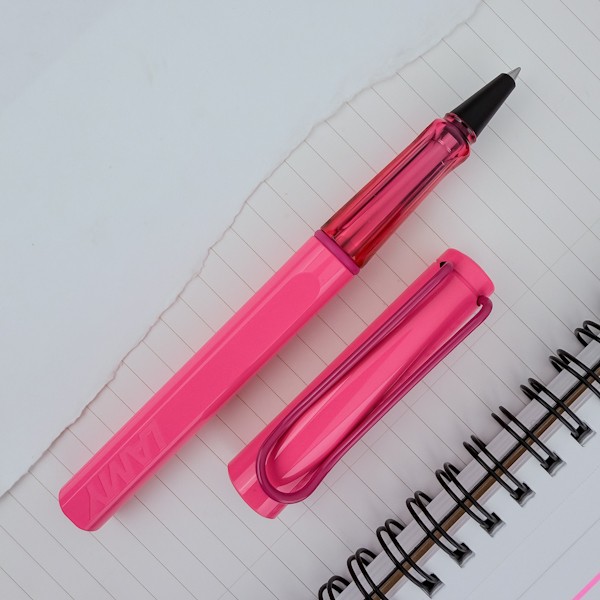 Ролерна ручка Lamy Safari Neon Pink 1,0 мм