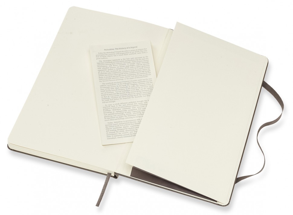 Блокнот Moleskine Classic середній 13 x 21 см в лінію коричневий